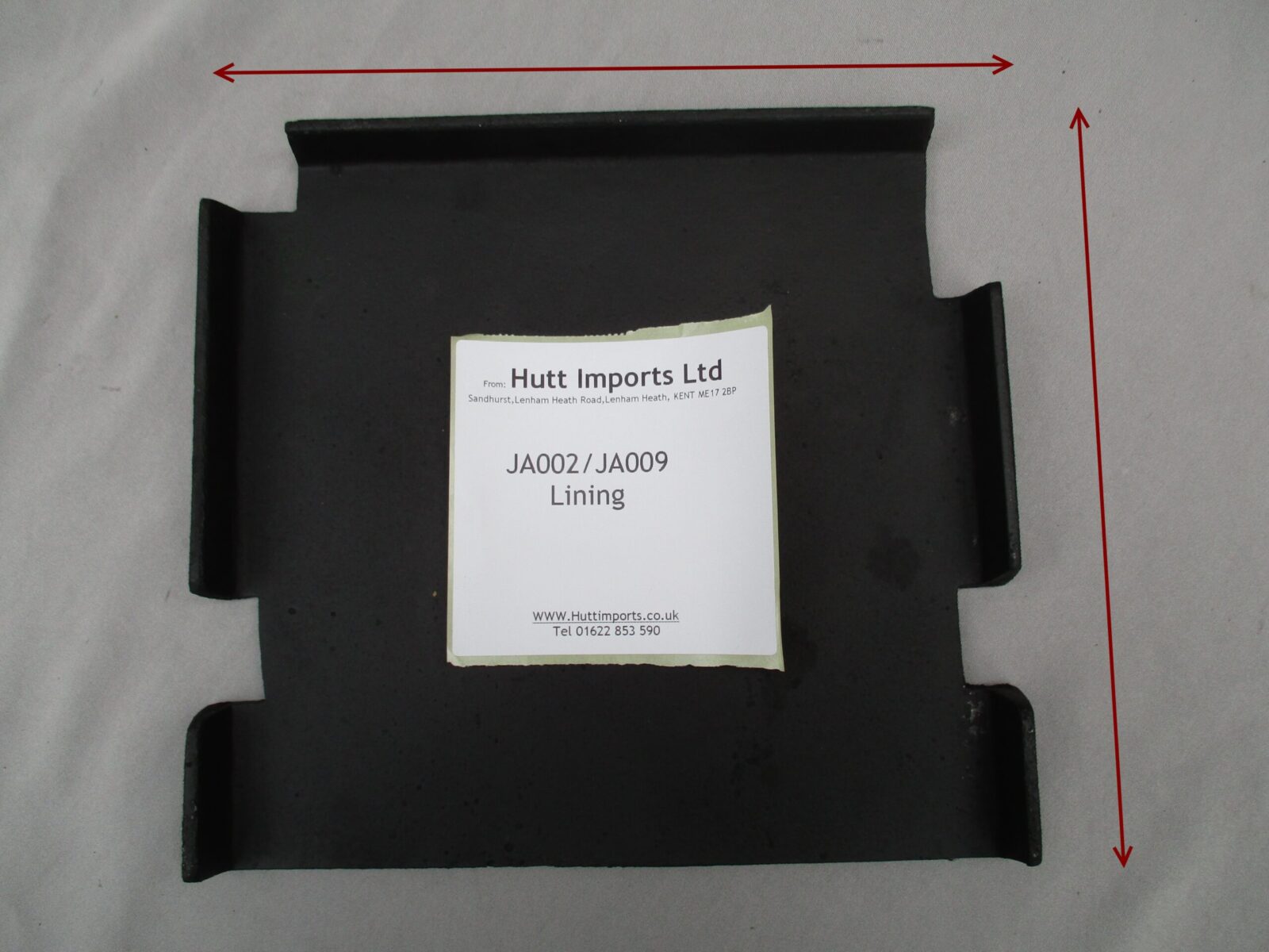 JA002/JA009 Woodburning Stove Cast Iron Lining Brick Set - Image 3